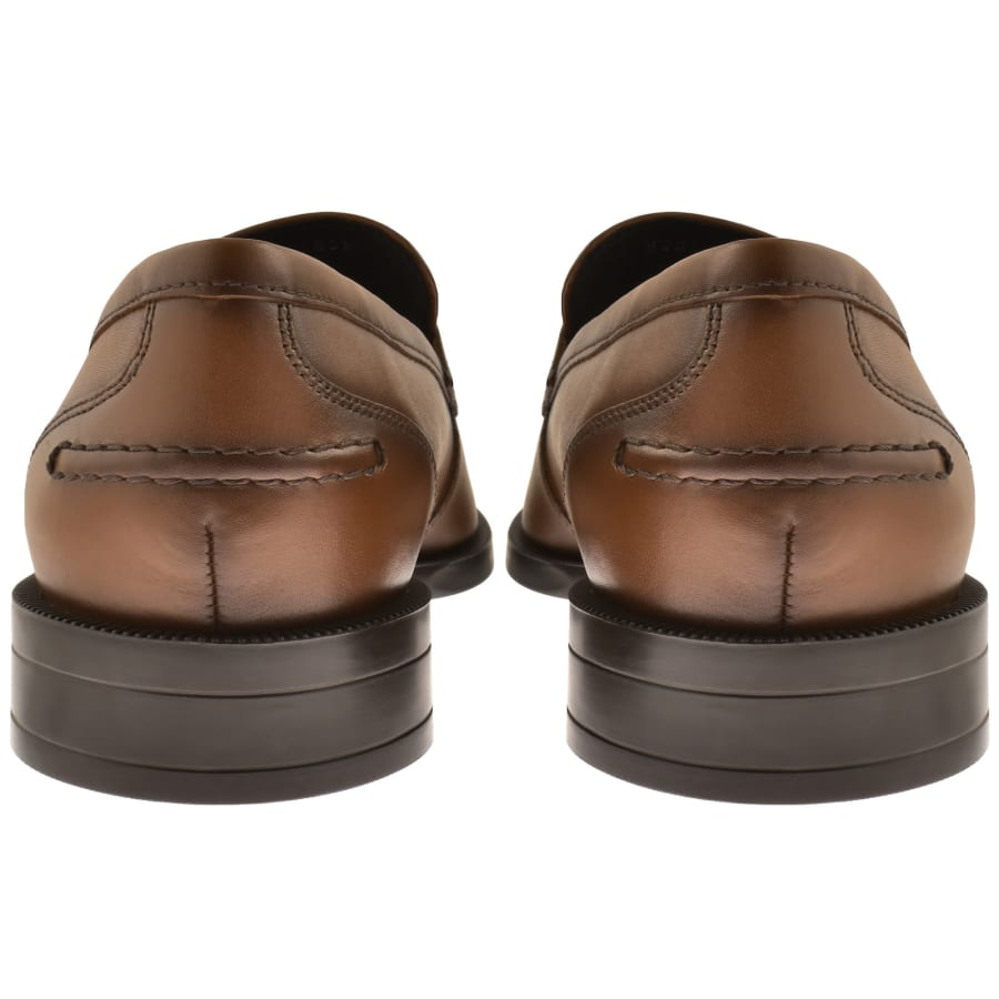 BOSS Tayil Loafer Shoes Brown